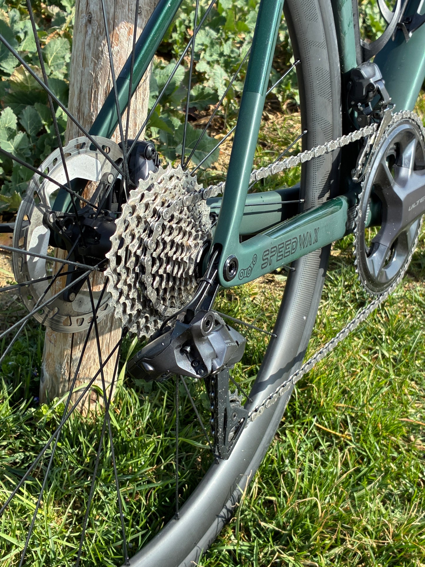Aufkleber Kettenstrebe speedwax
