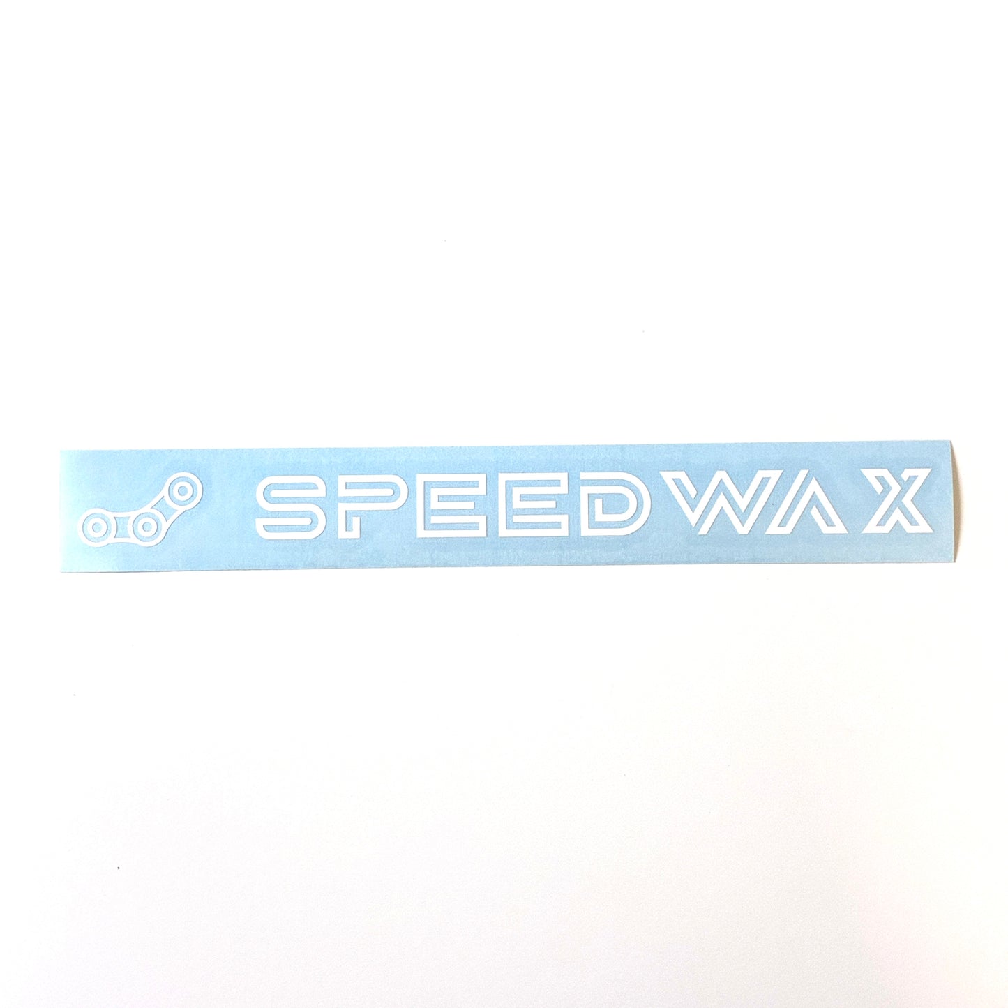 Aufkleber Kettenstrebe speedwax