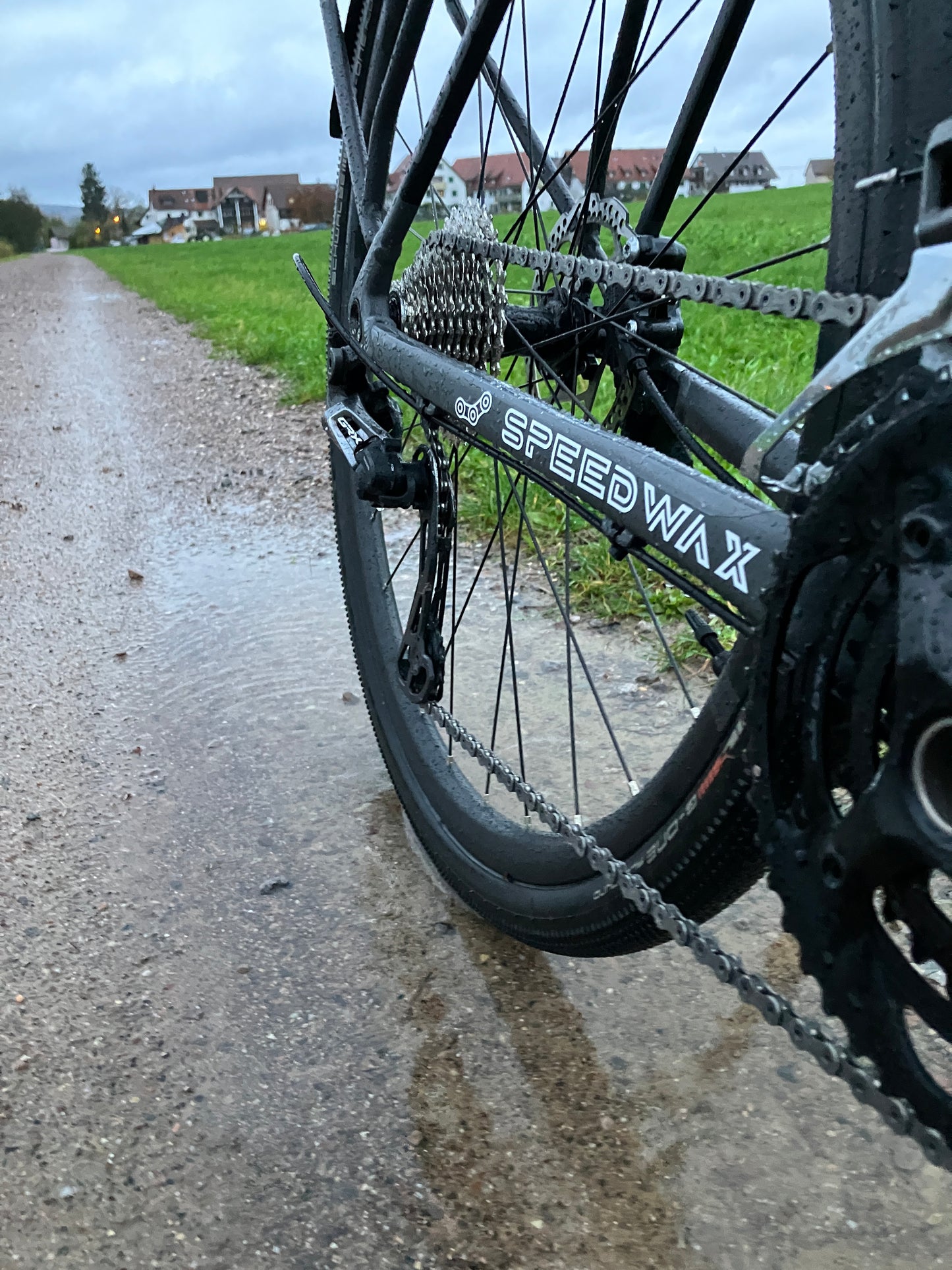 Aufkleber Kettenstrebe speedwax